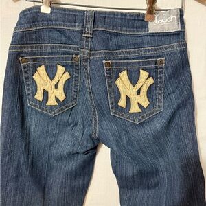 Touch by Alyssa Milano Blue Jeans with Gold Accents